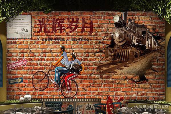 憶青春主題餐廳如何裝修設(shè)計？