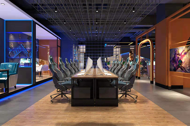 網(wǎng)咖、網(wǎng)吧裝修效果圖